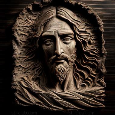 3D model st jesus (STL)